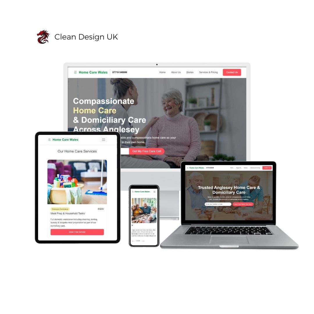 Affordable website designer in Anglesey